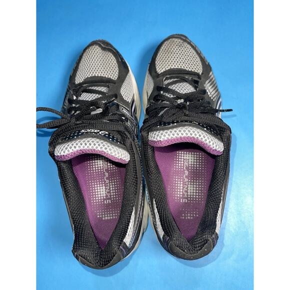 ASICS Gel IGS Women's Size 9 Running Shoes Black/Purple Walking Comfort T29EQ - Picture 5 of 8